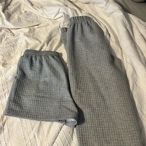 Princess Polly Gray Quilted Set